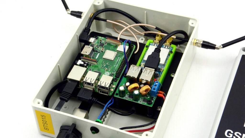 LimeSDR BTS, for EMF Camp 2018